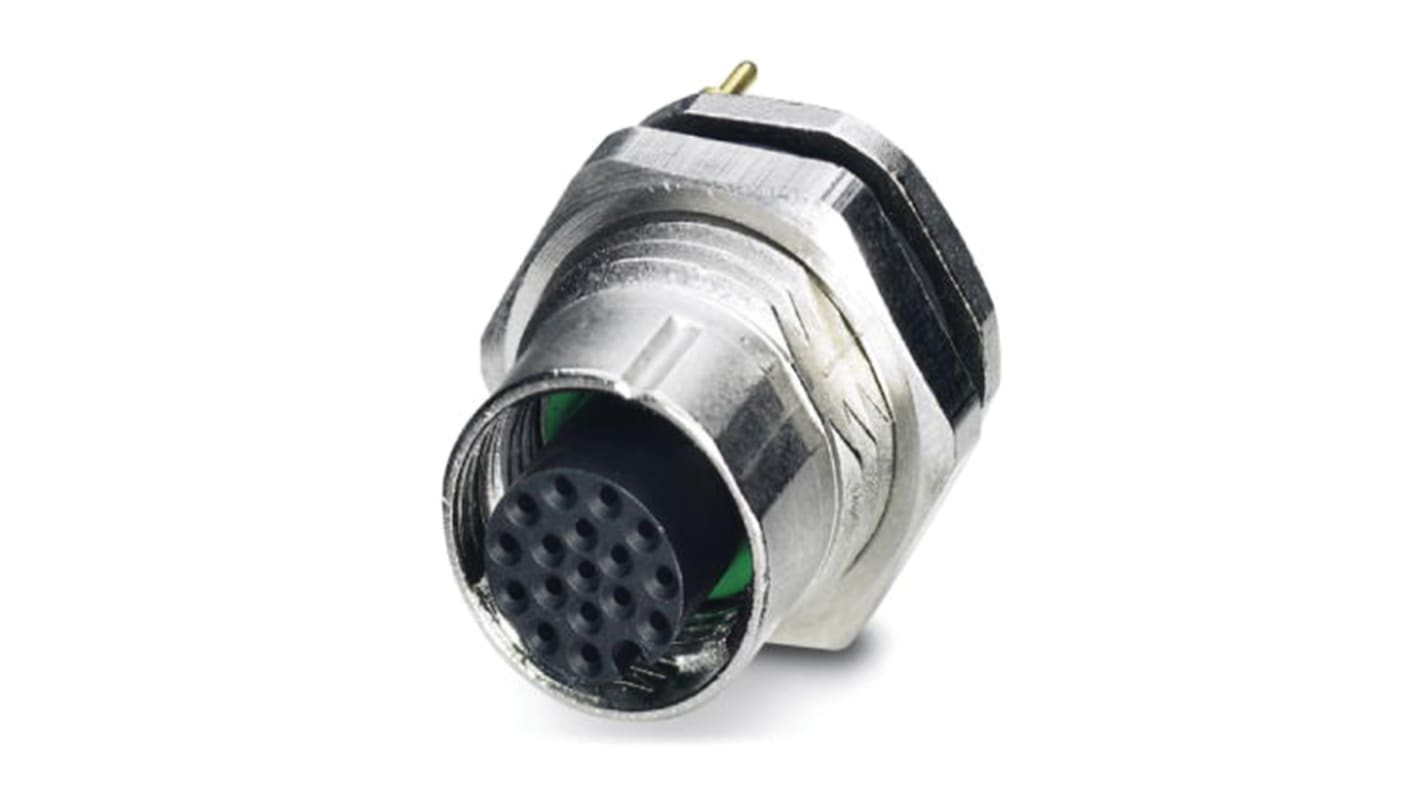 Phoenix Contact Circular Connector, 17 Contacts, M12 Connector