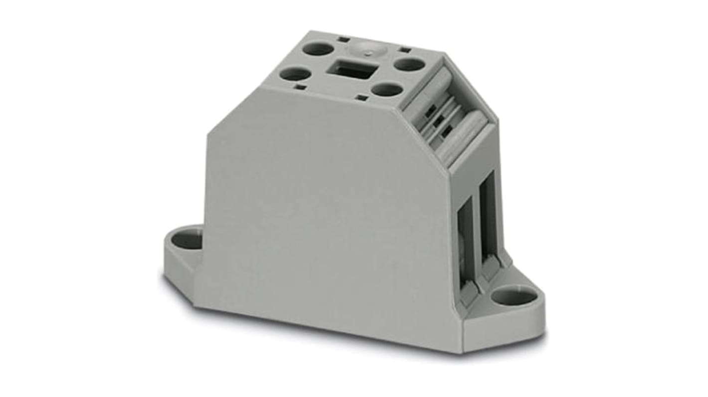 Phoenix Contact GE 10/2 Series Non-Fused Terminal Block, 2-Way, 57A, 0.5 → 16 mm² Wire, Screw Termination