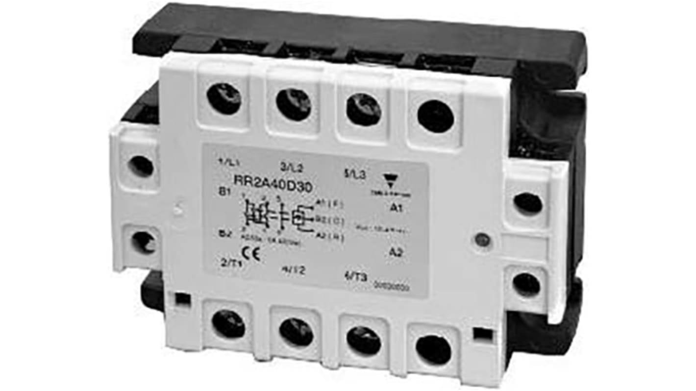 Układ łagodnego rozruchu 5,5 kW Carlo Gavazzi Łagodny rozruch 2-fazowy 480 V AC 11 A IP10