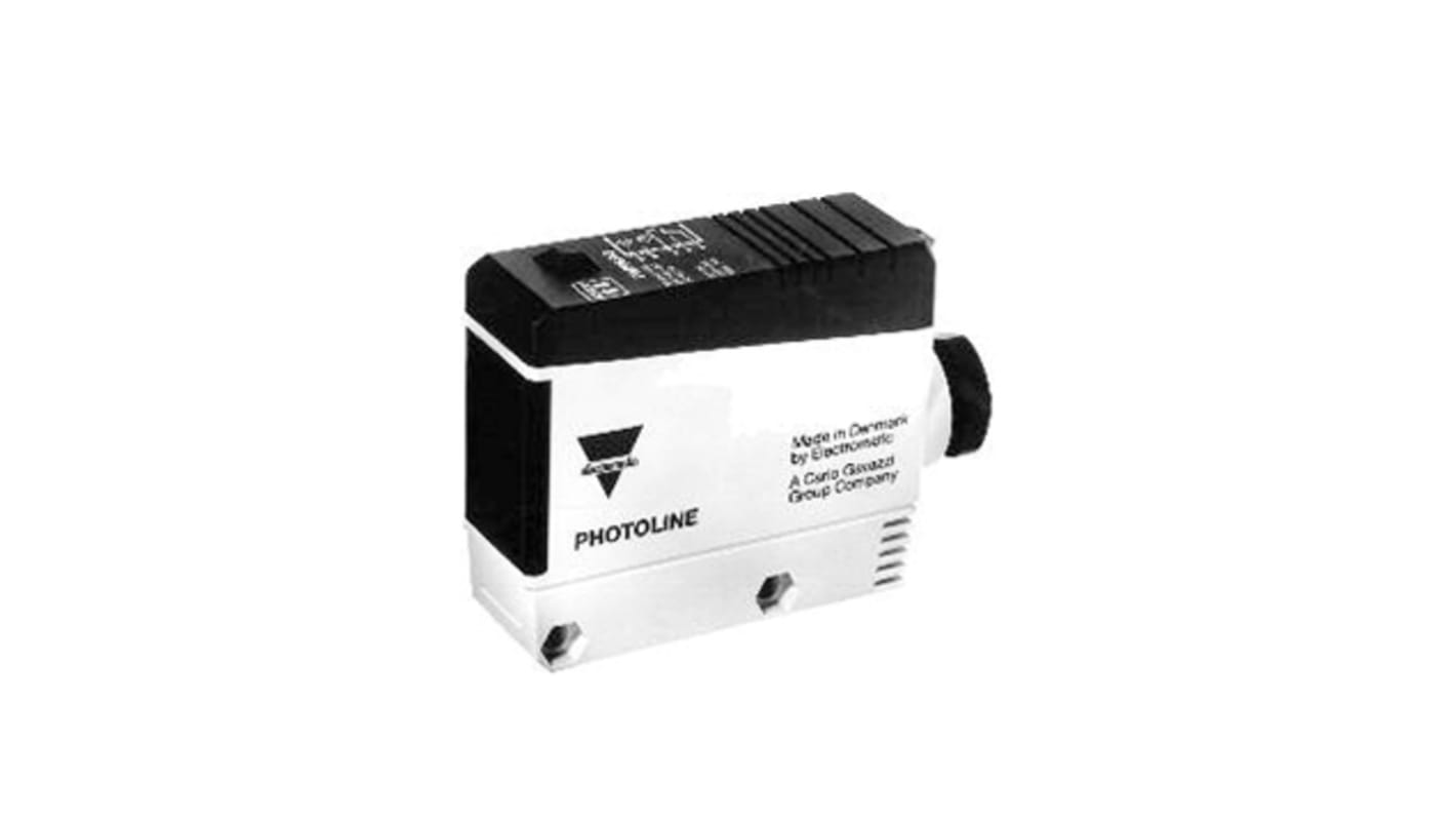 Fotocélula rectangular Carlo Gavazzi Retroreflective, alcance 12 m, Tornillo Terminal 5, IP67