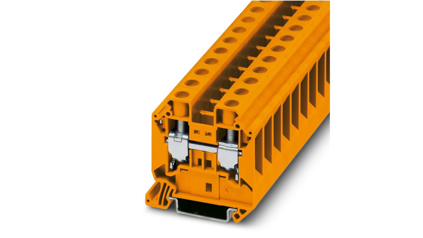 3047468 Phoenix Contact UT 16 OG Series Orange Feed Through Terminal