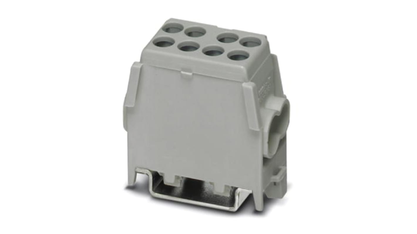 Phoenix Contact UDB Series Grey Screw Terminal, Single-Level, Screw Termination