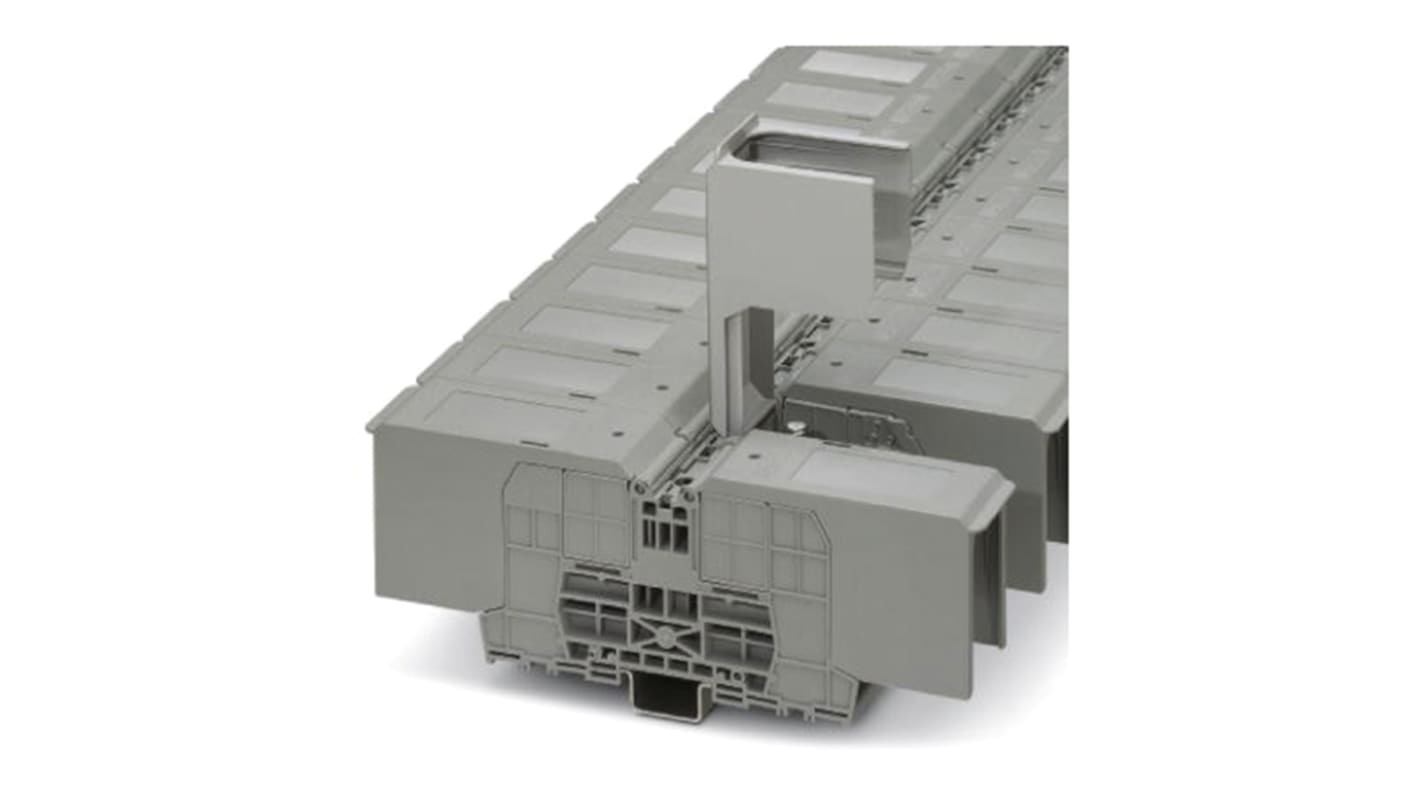 Phoenix Contact RBO 10-HC Series Grey Non-Fused DIN Rail Terminal, 6 → 150mm², Single-Level, Bolt Termination,