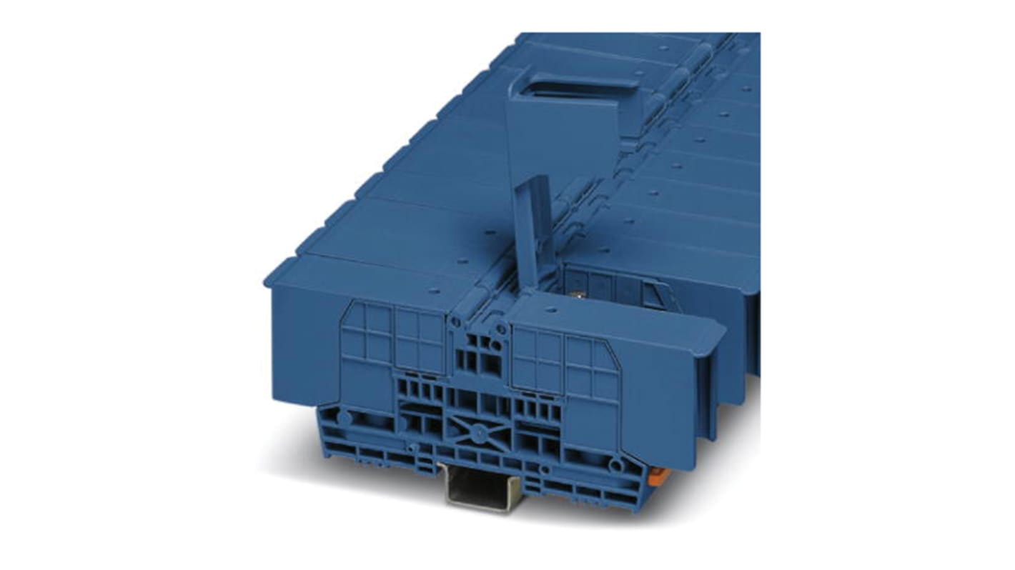 Phoenix Contact RBO 8-HC BU Series Blue Non-Fused DIN Rail Terminal, 6 → 70mm², Single-Level, Bolt Termination