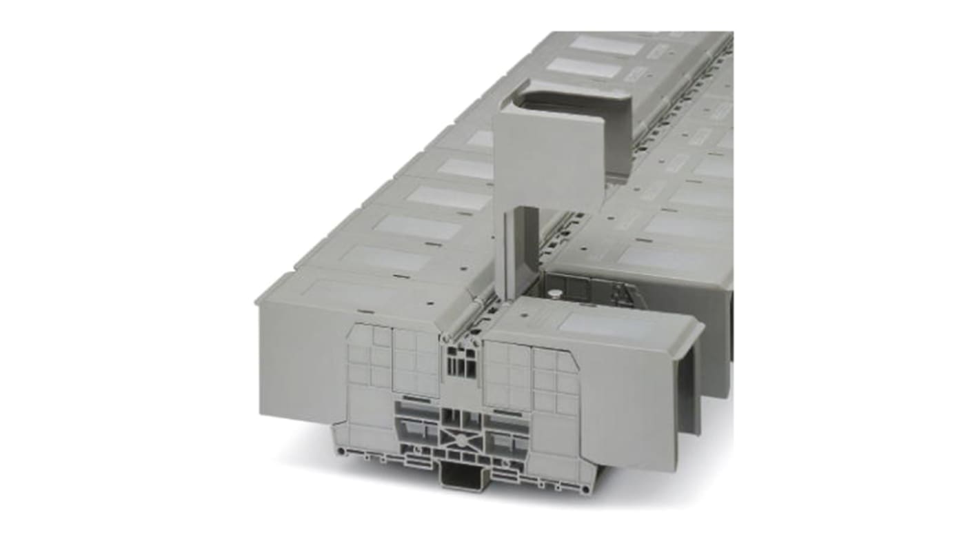 Phoenix Contact RBO 12-HC Series Grey Non-Fused DIN Rail Terminal, 10 → 240mm², Single-Level, Bolt Termination