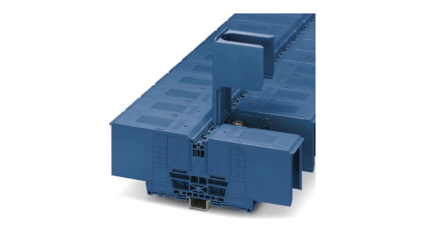 Phoenix Contact RBO 16-HC BU Series Blue Non-Fused DIN Rail Terminal, 25 → 300mm², Single-Level, Bolt Termination