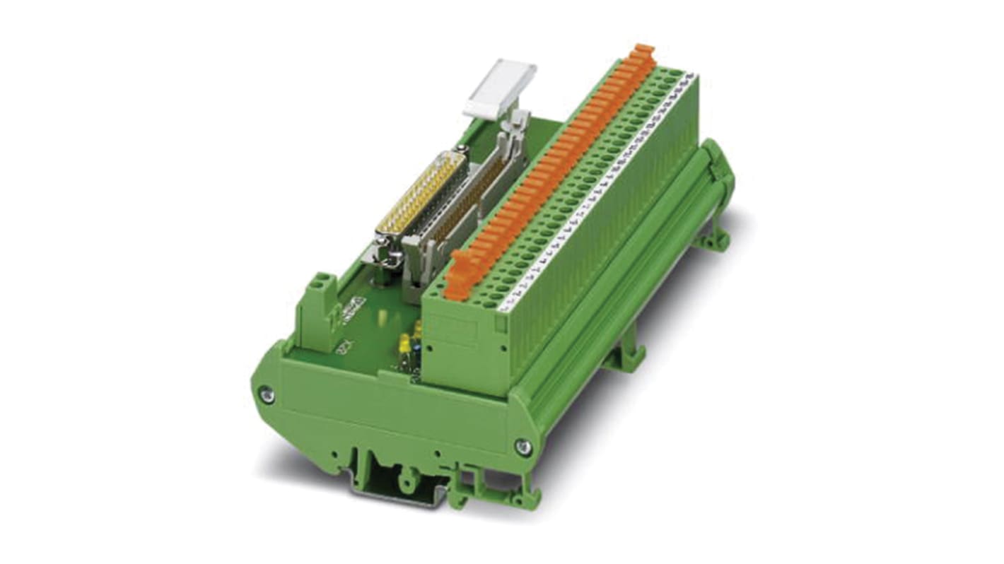 Modulo interfaccia relè Phoenix Contact serie UM- D37SUB/M/HC3/16DI/LA/FMT