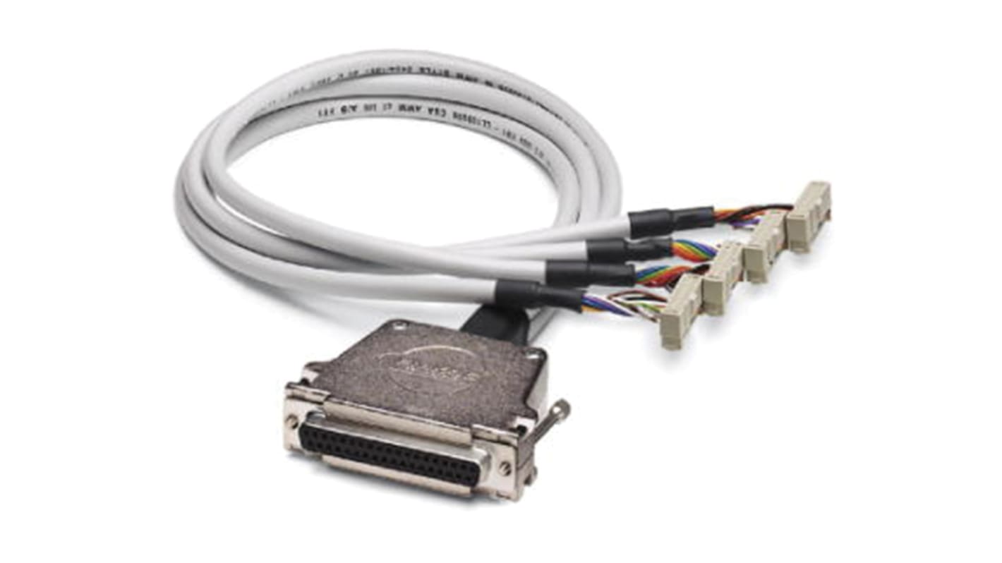 Phoenix Contact PLC Cable for Use with Mitsubishi Melsec Q