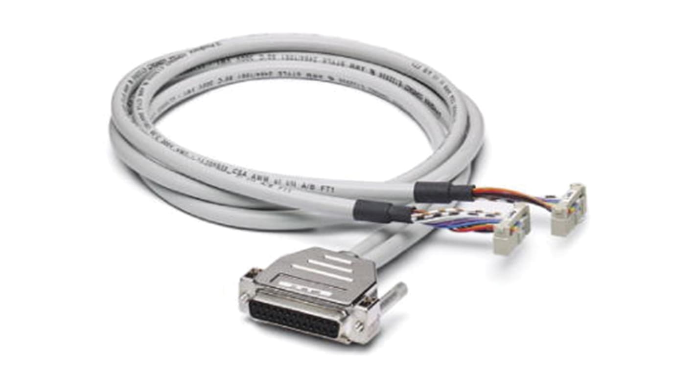 Cable de PLC Phoenix Contact, para usar con ABB S800 I/O