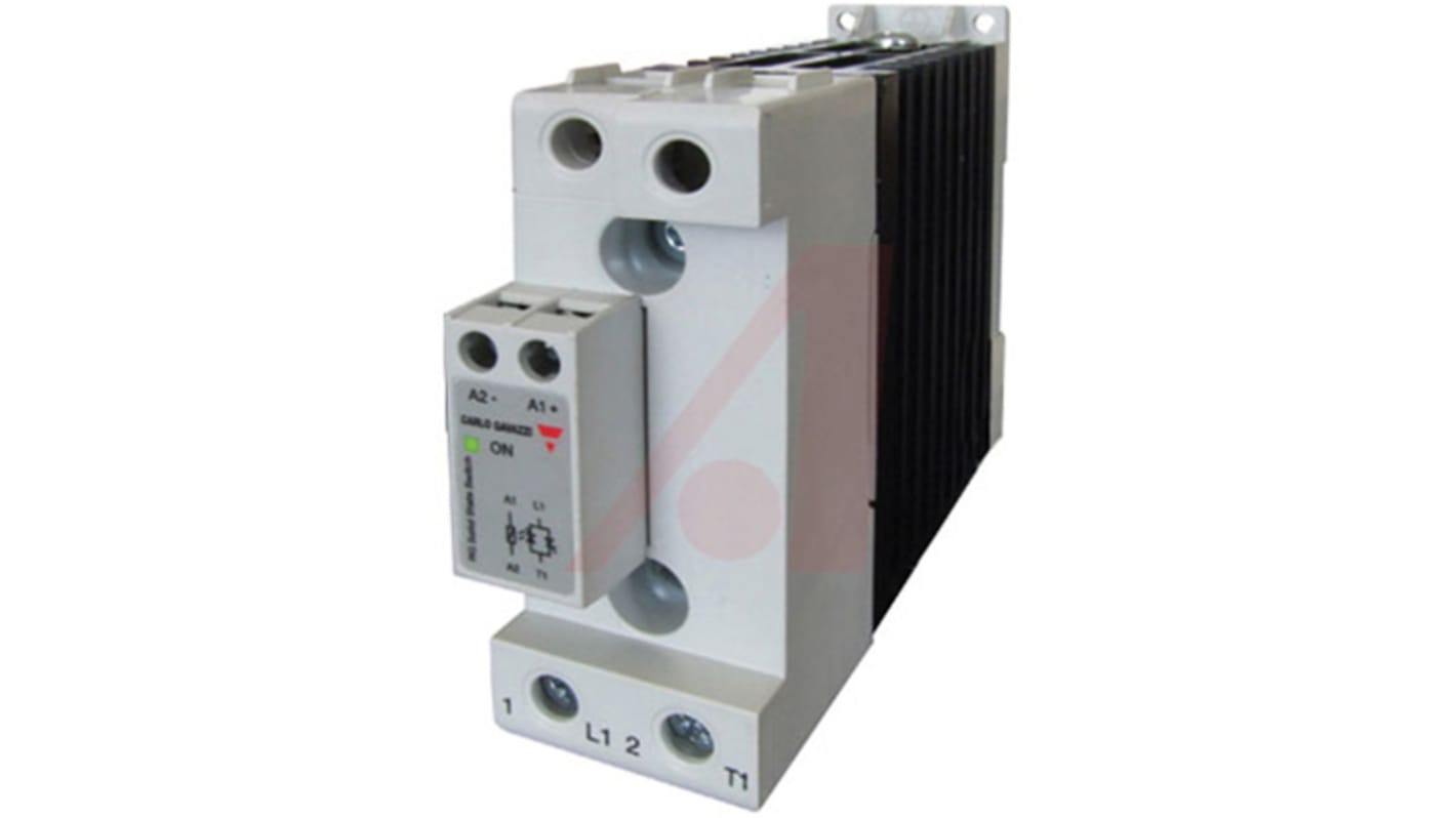 Carlo Gavazzi RGC Series Solid State Relay, 25.5 A Load, DIN Rail Mount, 240 V ac Load, 32 V dc Control