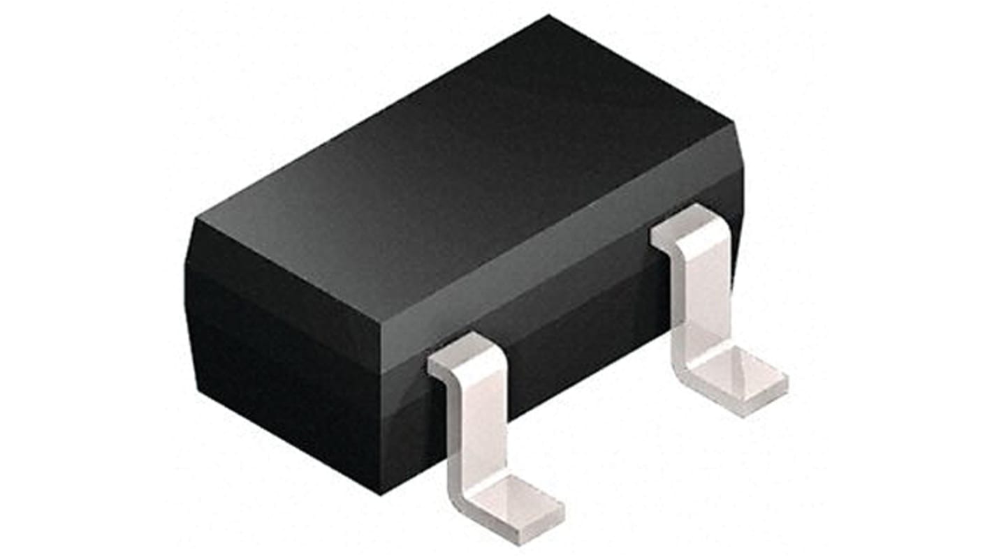 Infineon BCX70JE6433HTMA1 NPN Transistor, 100 mA, 45 V, 3-Pin SOT-23
