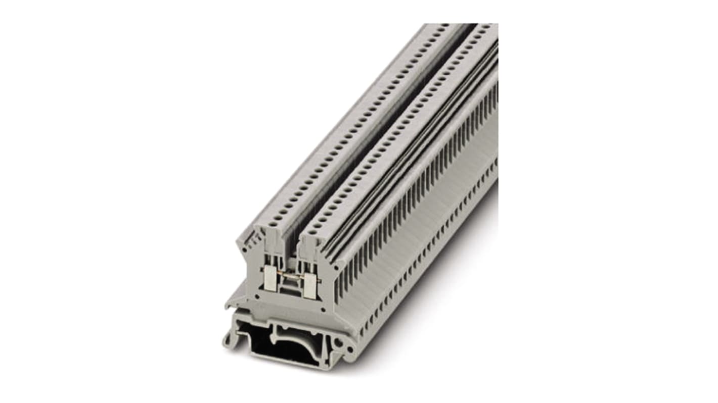 Phoenix Contact UK 1.5 N VT Series Violet Feed Through Terminal Block, 0.14 → 1.5mm², Single-Level, Screw