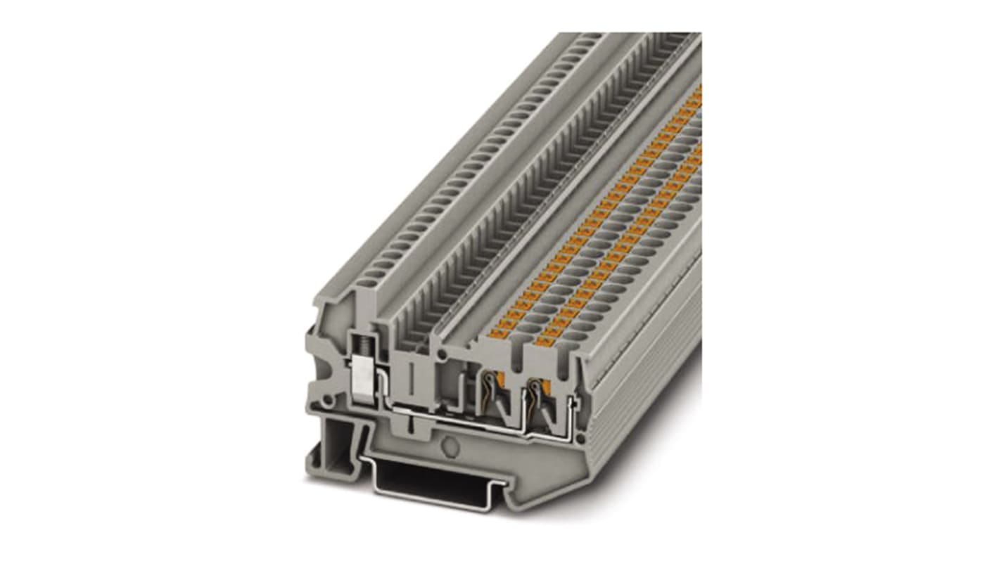 3209516 | Phoenix Contact PTU Series Blue Feed Through Terminal Block ...