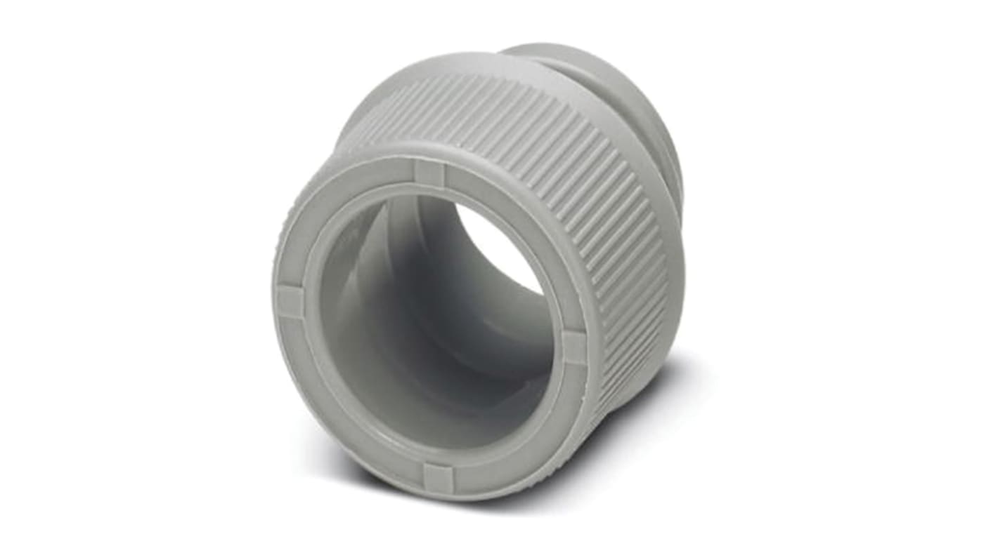 Phoenix Contact End Sleeve, Conduit Fitting, 7mm Nominal Size, PP, Grey