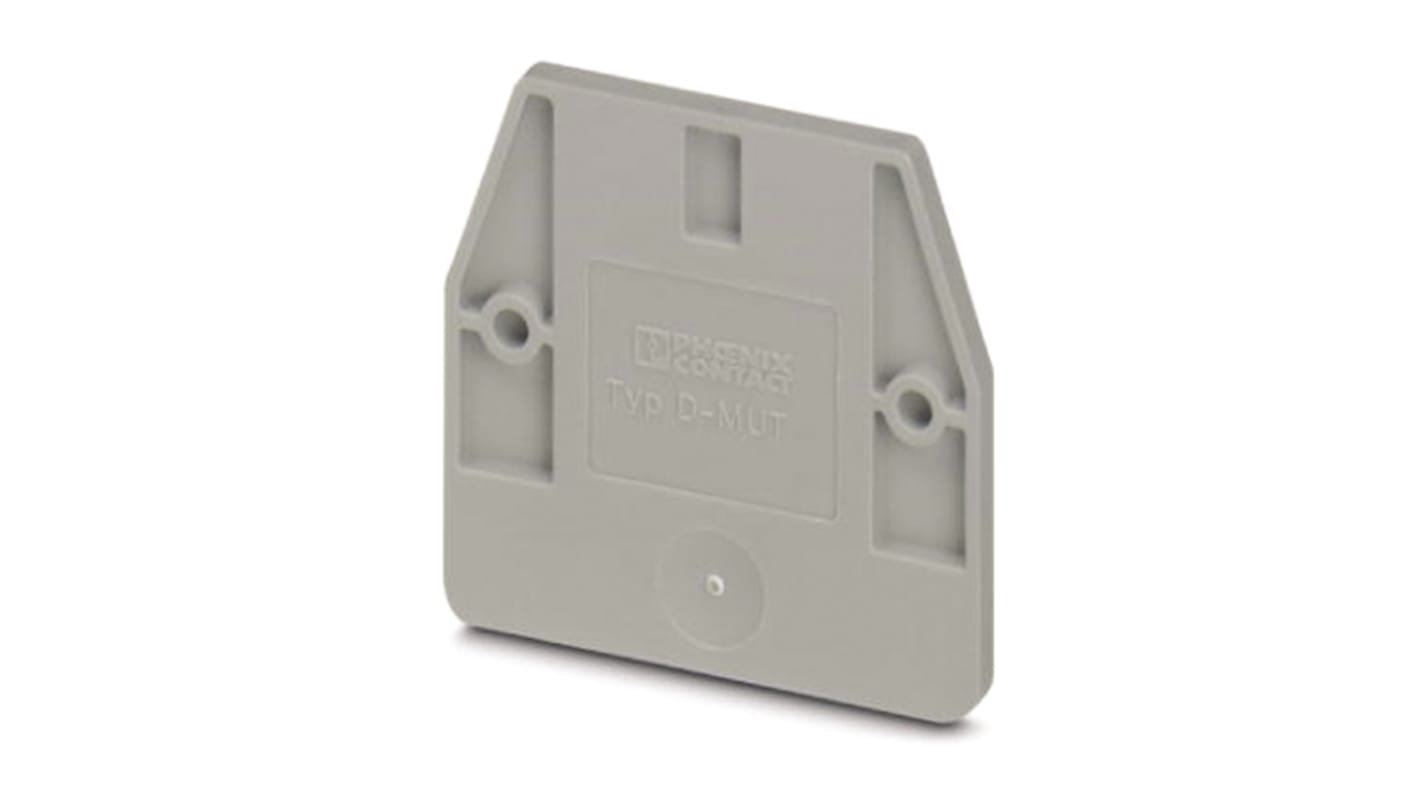 Phoenix Contact D-MUT 2.5/4 BU Series End Cover