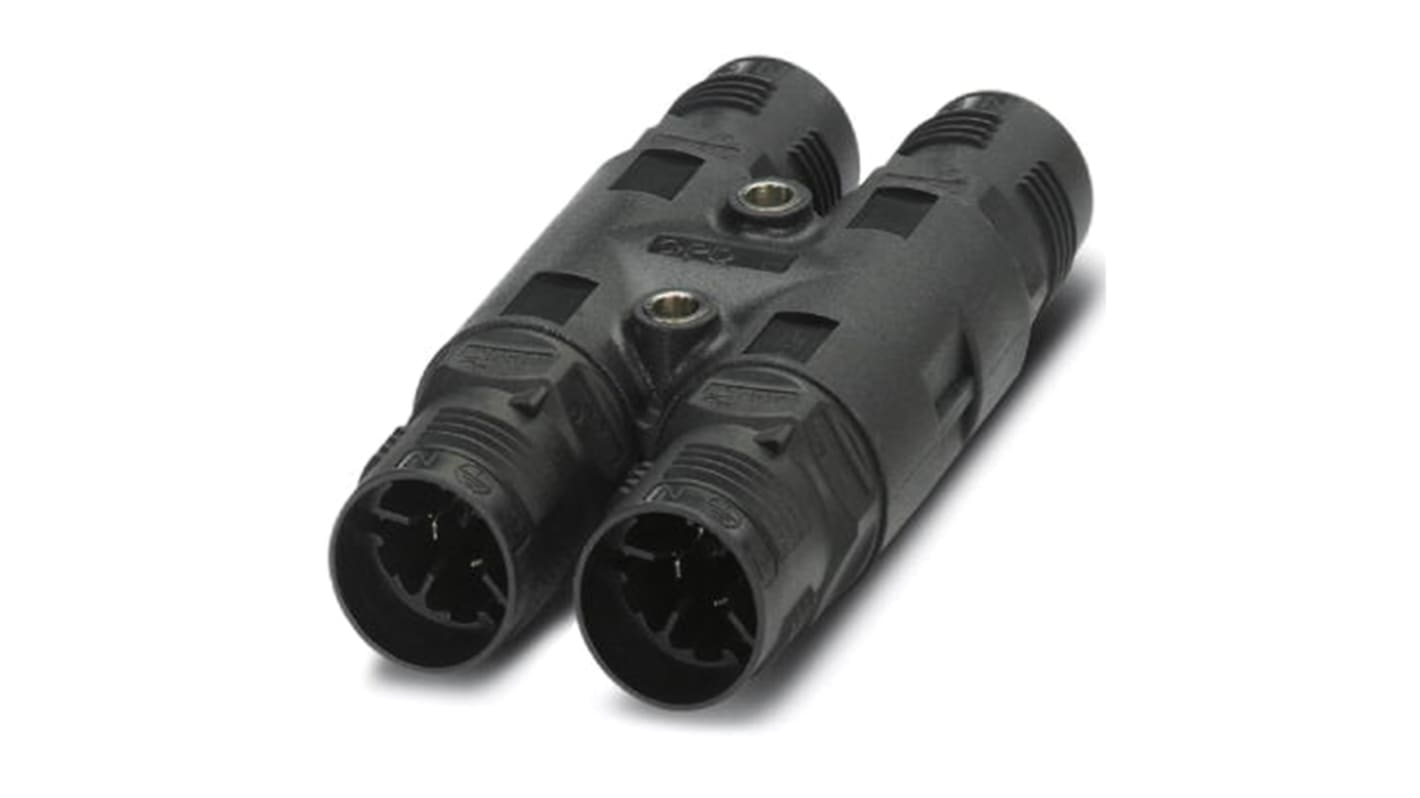 Adaptador conector circular Phoenix Contact serie QPD