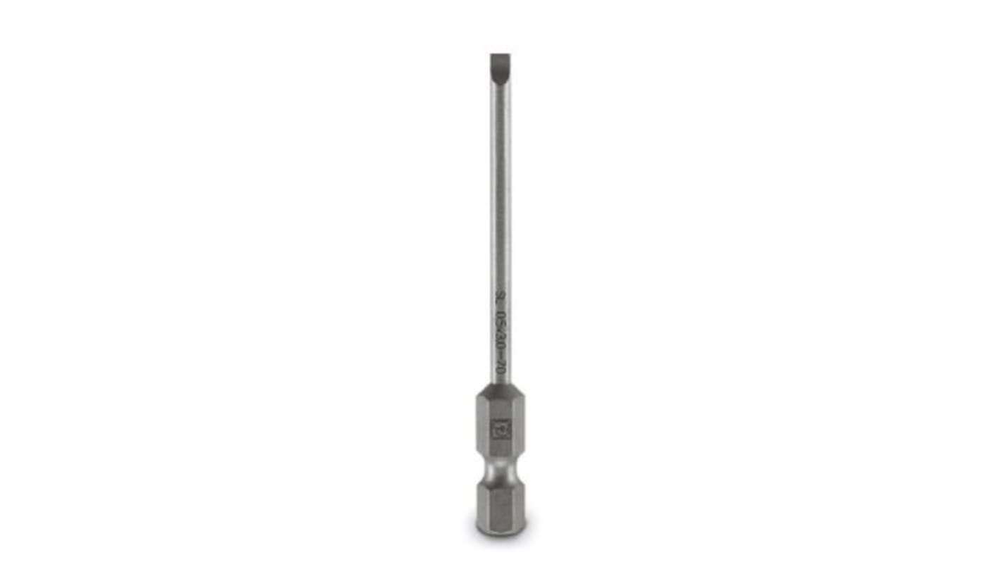 Phoenix Contact Slotted Screwdriver Bit, SL3 Tip