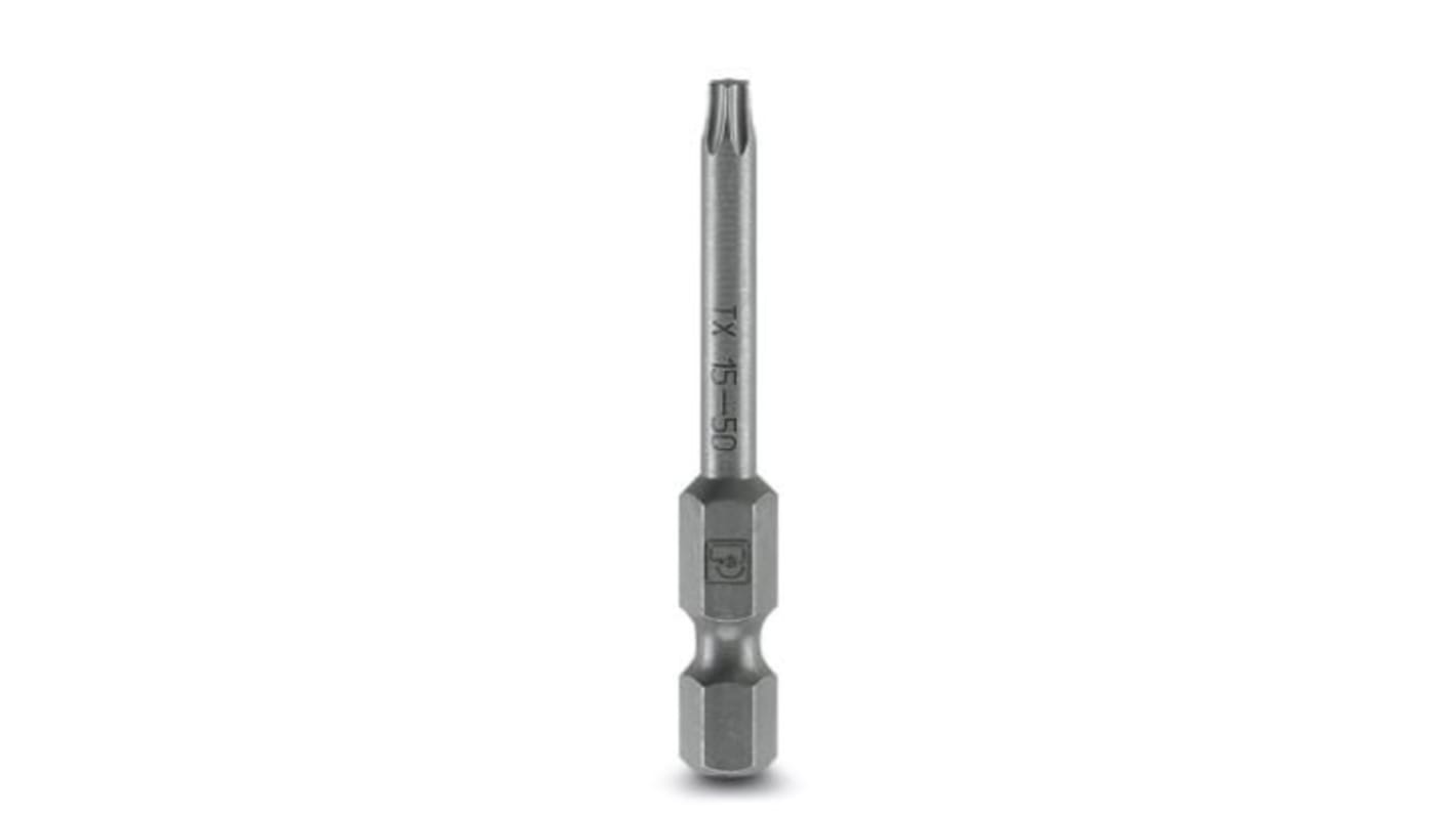 Phoenix Contact Torx Screwdriver Bit, T15 Tip