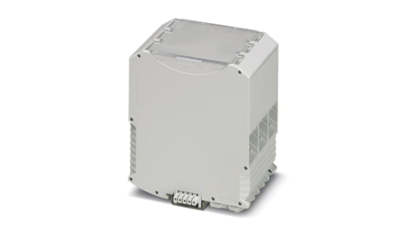 Phoenix Contact DIN Rail Enclosure Enclosure Type ME MAX 67.5 G U-U1 KMGY Series , 99 x 67.5 x 114.5mm, Polyamide