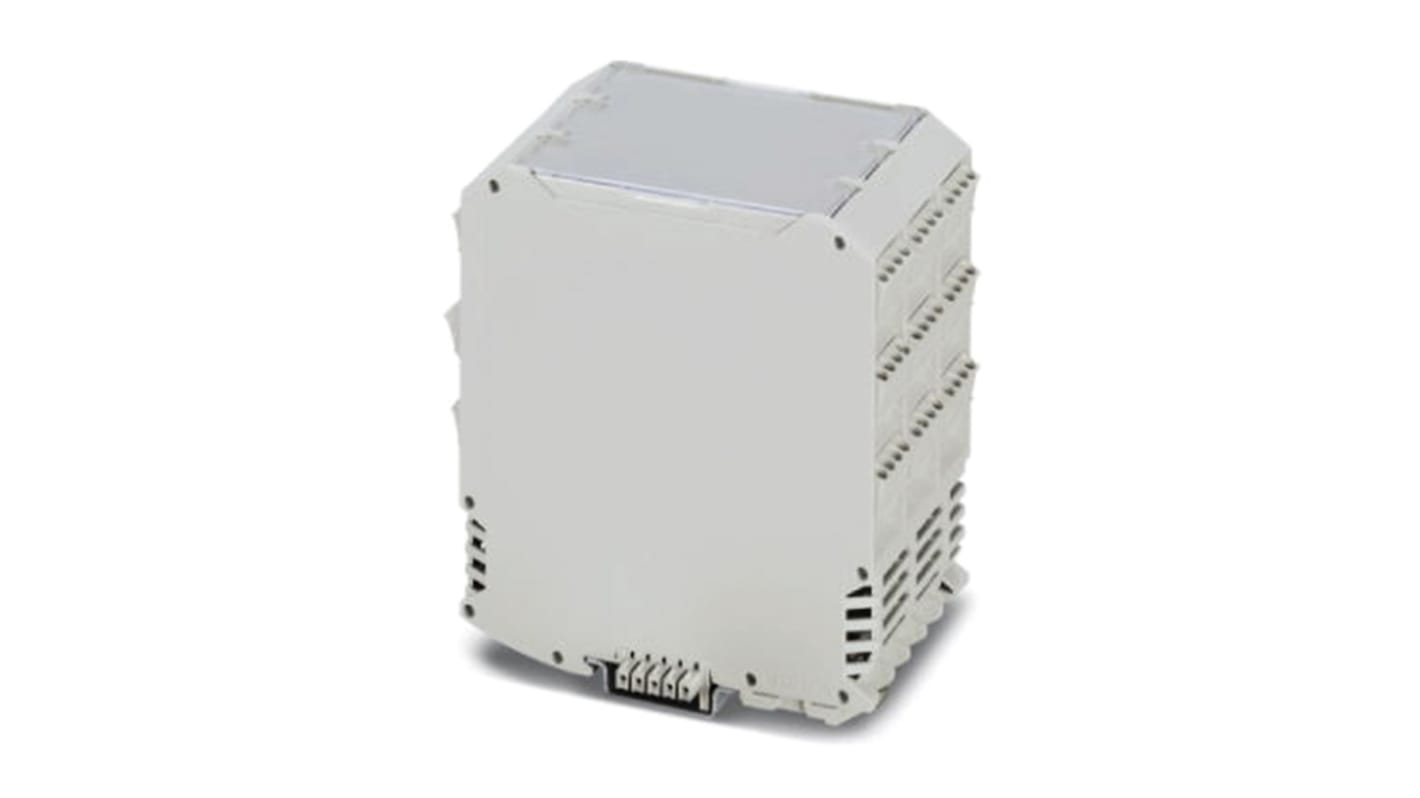 Phoenix Contact DIN Rail Enclosure Enclosure Type ME MAX 67.5 3-3 KMGY Series , 99 x 67.5 x 114.5mm, Polyamide