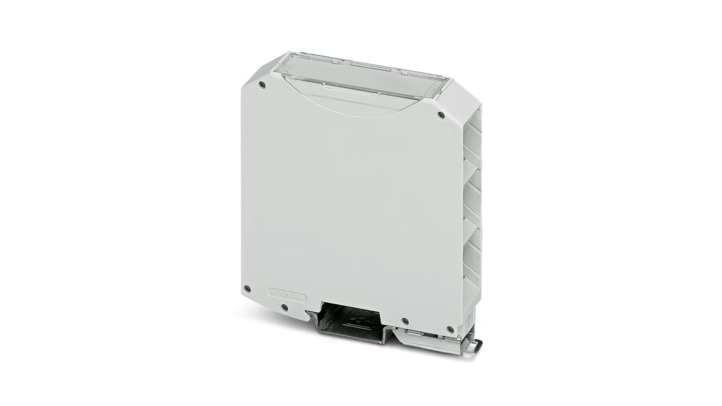Phoenix Contact DIN Rail Enclosure Enclosure Type ME MAX 22.5 F G 3-3 KMGY VPE1 Series , 22.5 x 92mm, Polyamide