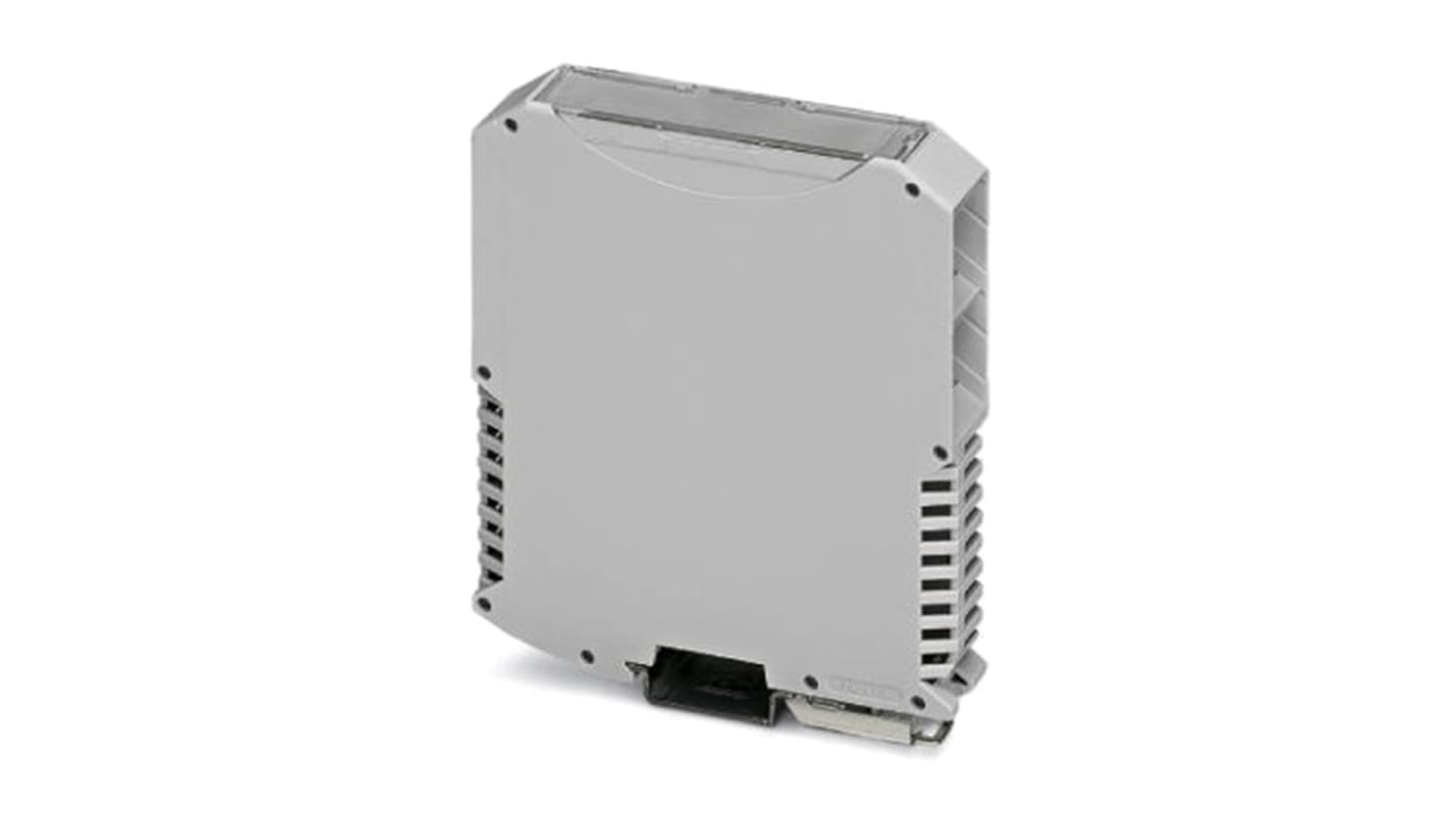 Phoenix Contact DIN Rail Enclosure Enclosure Type ME MAX 22.5 2-2 KMGY VPE1 Series , 22.5 x 114.5mm, Polyamide