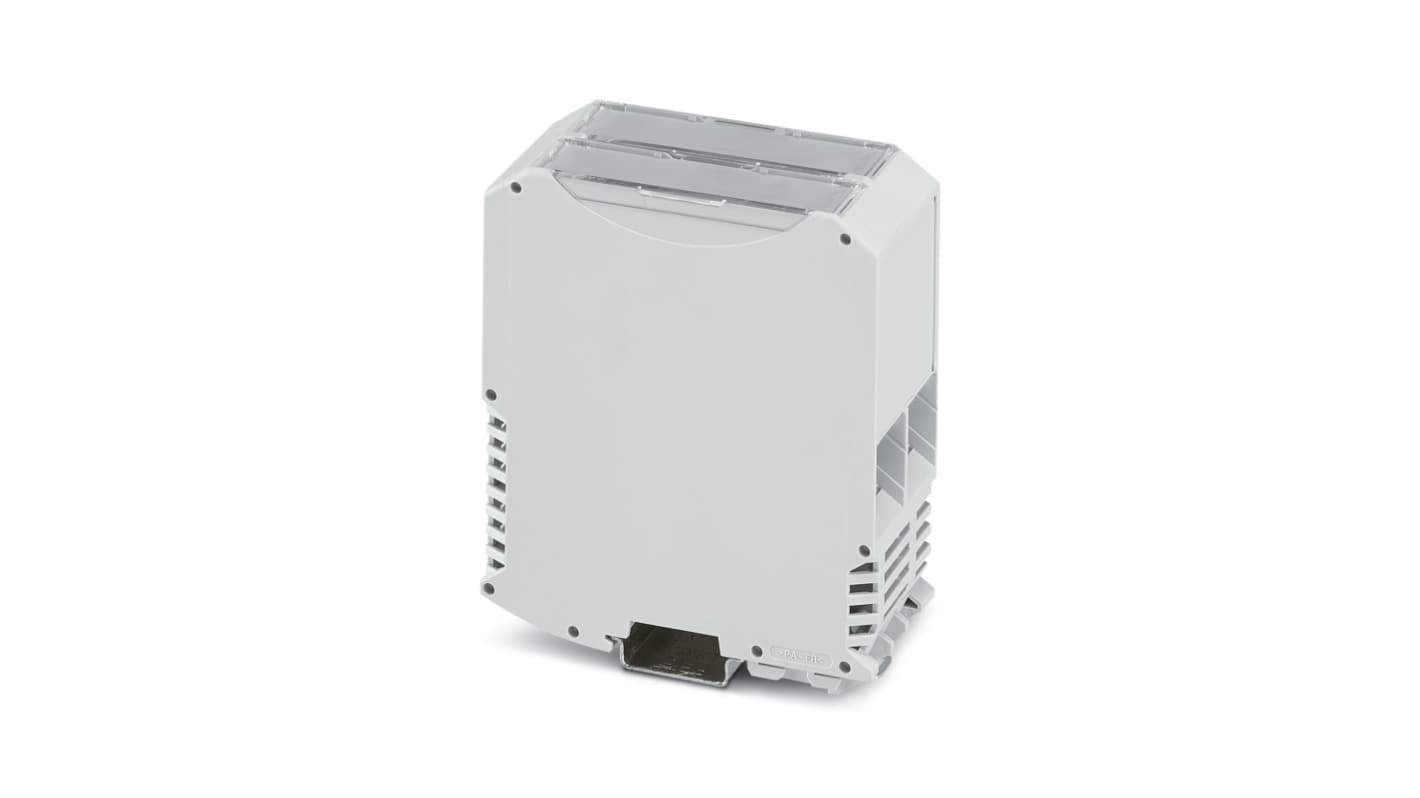 Phoenix Contact DIN Rail Enclosure Enclosure Type ME MAX 45 U-U1 KMGY VPE1 Series , 99 x 45 x 114.5mm, Polyamide