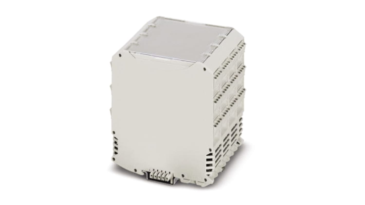Phoenix Contact DIN Rail Enclosure Enclosure Type ME MAX 90 3-3 KMGY VPE1 Series , 90 x 114.5mm, Polyamide Electronic