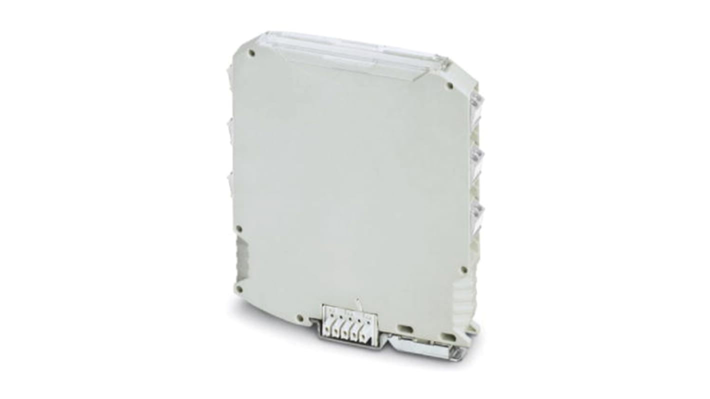 Phoenix Contact DIN Rail Enclosure Enclosure Type ME MAX 12.5 G 3-3 TBUS KMGY Series , 12.5 x 114.5mm, Polyamide