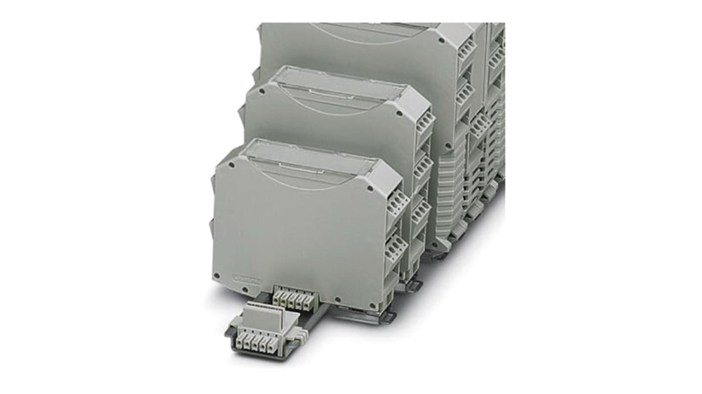 Phoenix Contact DIN Rail Enclosure Enclosure Type ME MAX 22.5 G 2-2 BK Series , 99 x 22.5 x 114.5mm, Polyamide