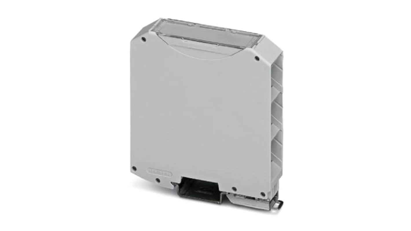 Phoenix Contact DIN Rail Enclosure Enclosure Type ME MAX 22.5-F G 3-3 KMGY Series , 85 x 22.5 x 92mm, Polyamide