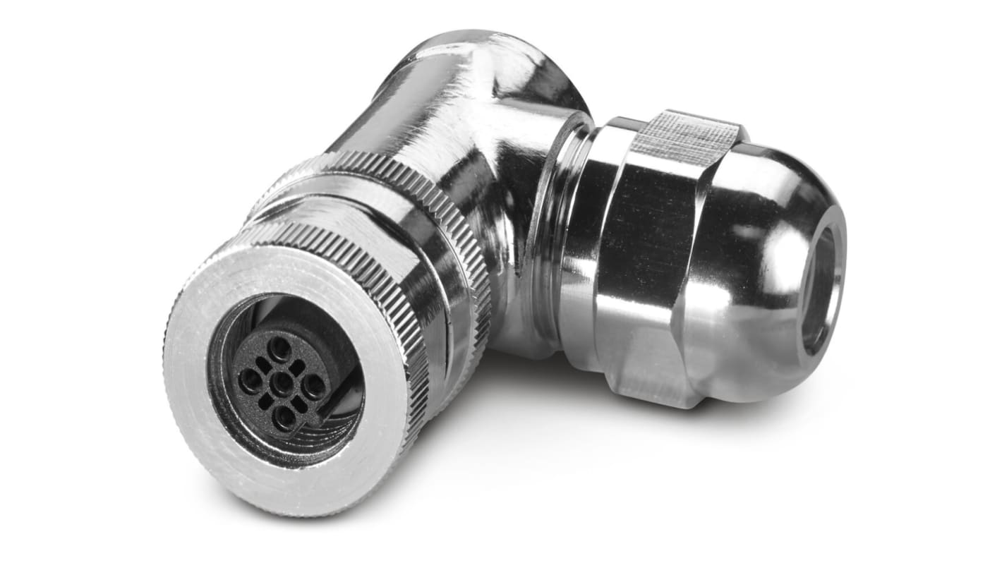 Phoenix Contact Circular Connector, 5 Contacts, M12 Connector, Socket, Female, IP67, SACC Series