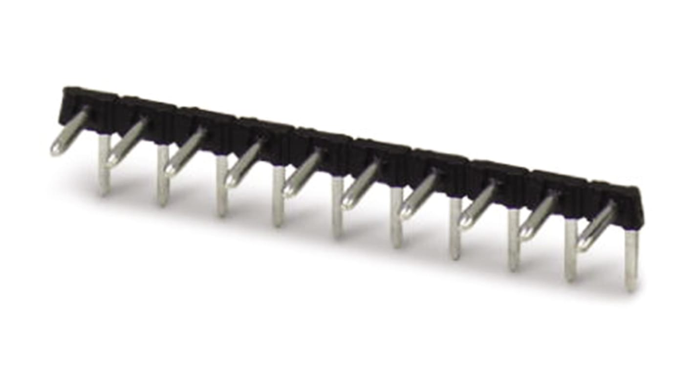 Phoenix Contact 5.0mm Pitch 8 Way Pluggable Terminal Block, Pin Header, Solder Termination