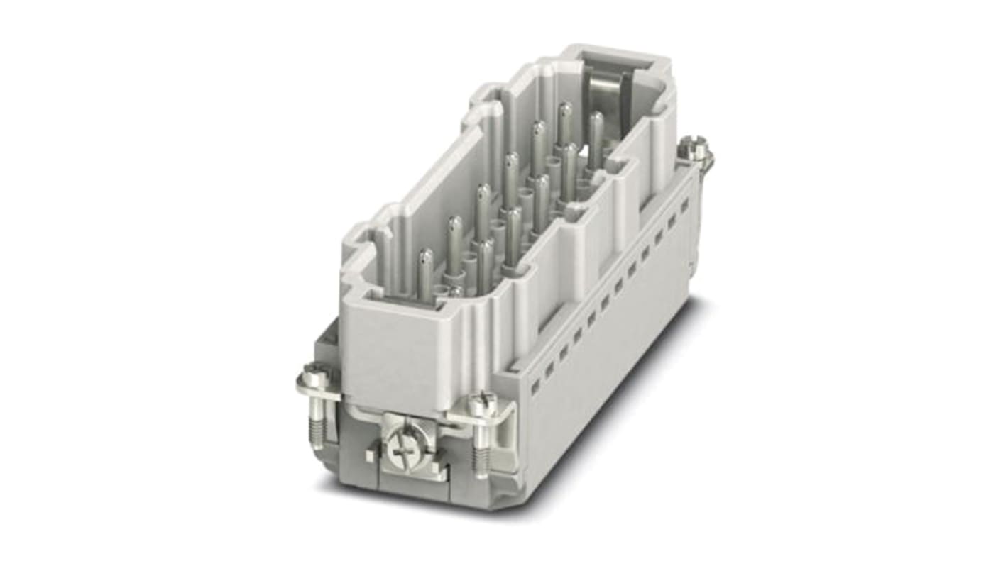 Phoenix Contact Heavy Duty Power Connector Insert, 16A, HC-HV10-I-PT-M Series