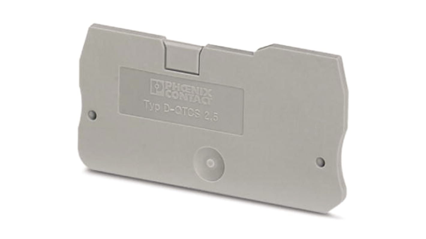 Phoenix Contact D-QTCS 2.5 Series End Cover