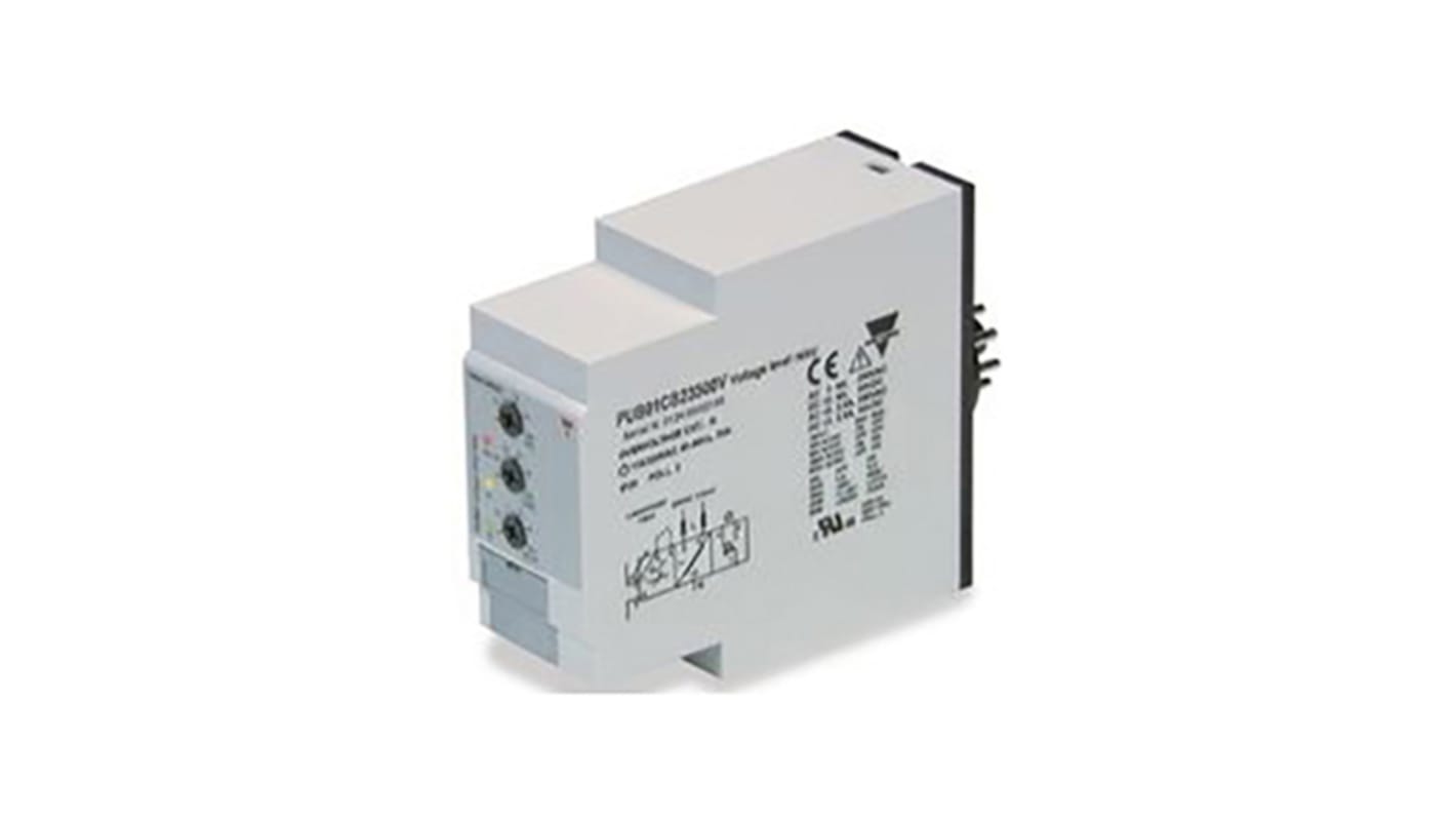 Temporizador multifunción Carlo Gavazzi, 24 → 240 V ac, 24V dc, 8A, 2 contactos, SPDT, tempo. 0.1 s → 100h