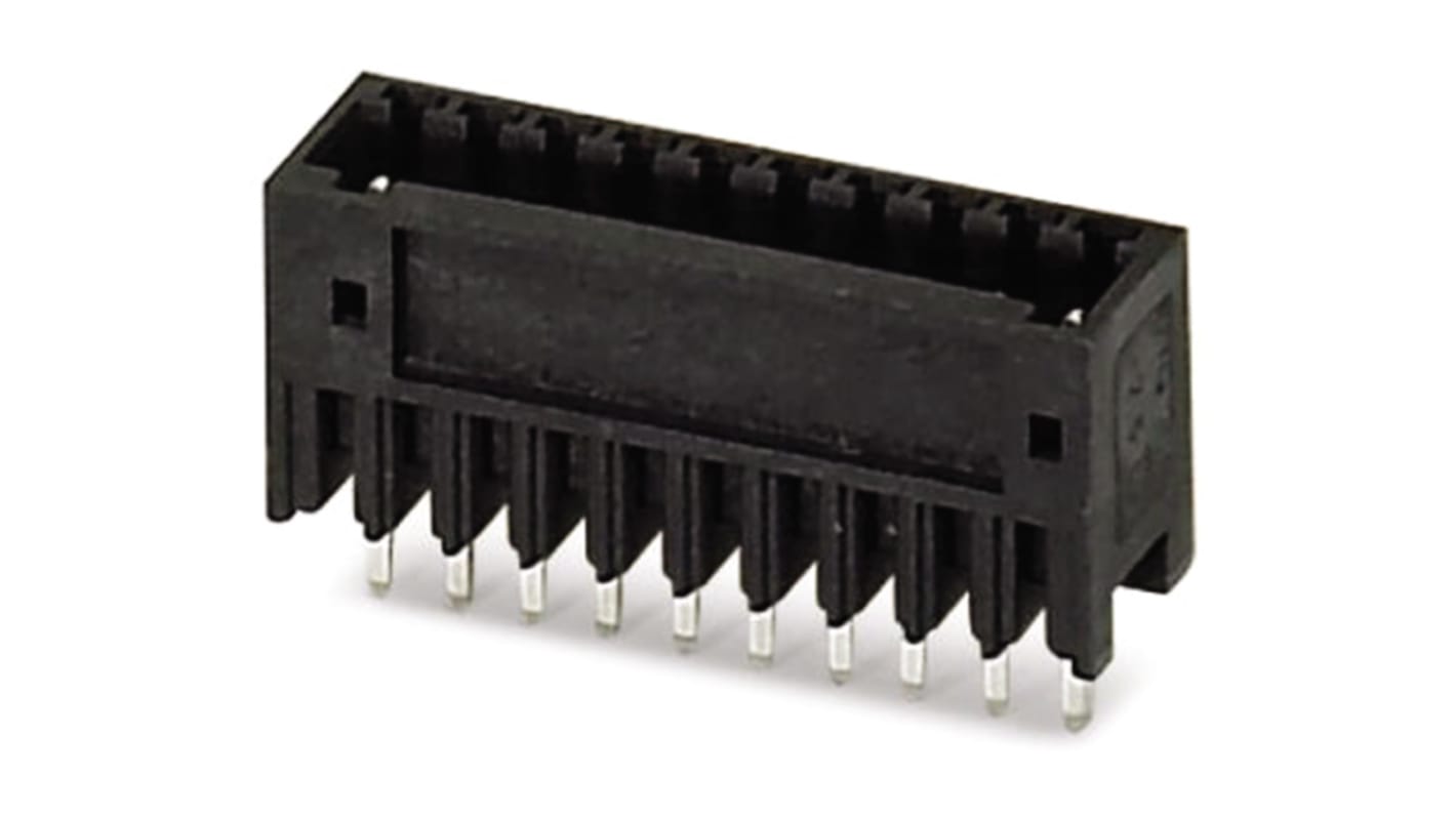 Conector macho para PCB Phoenix Contact serie MCV 0.5/ 5-G-2.5 THT de 5 vías, paso 2.5mm, para soldar