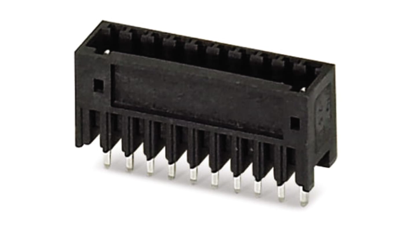 Phoenix Contact 2.5mm Pitch 11 Way Pluggable Terminal Block, Header, Solder Termination