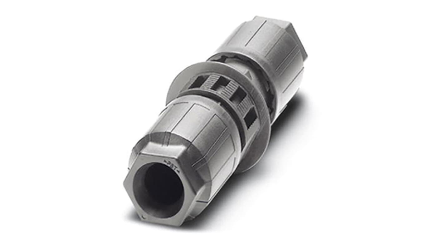 Conector circular Phoenix Contact serie QPD de 5 vías, montaje aéreo, IP66, IP68, IP69K