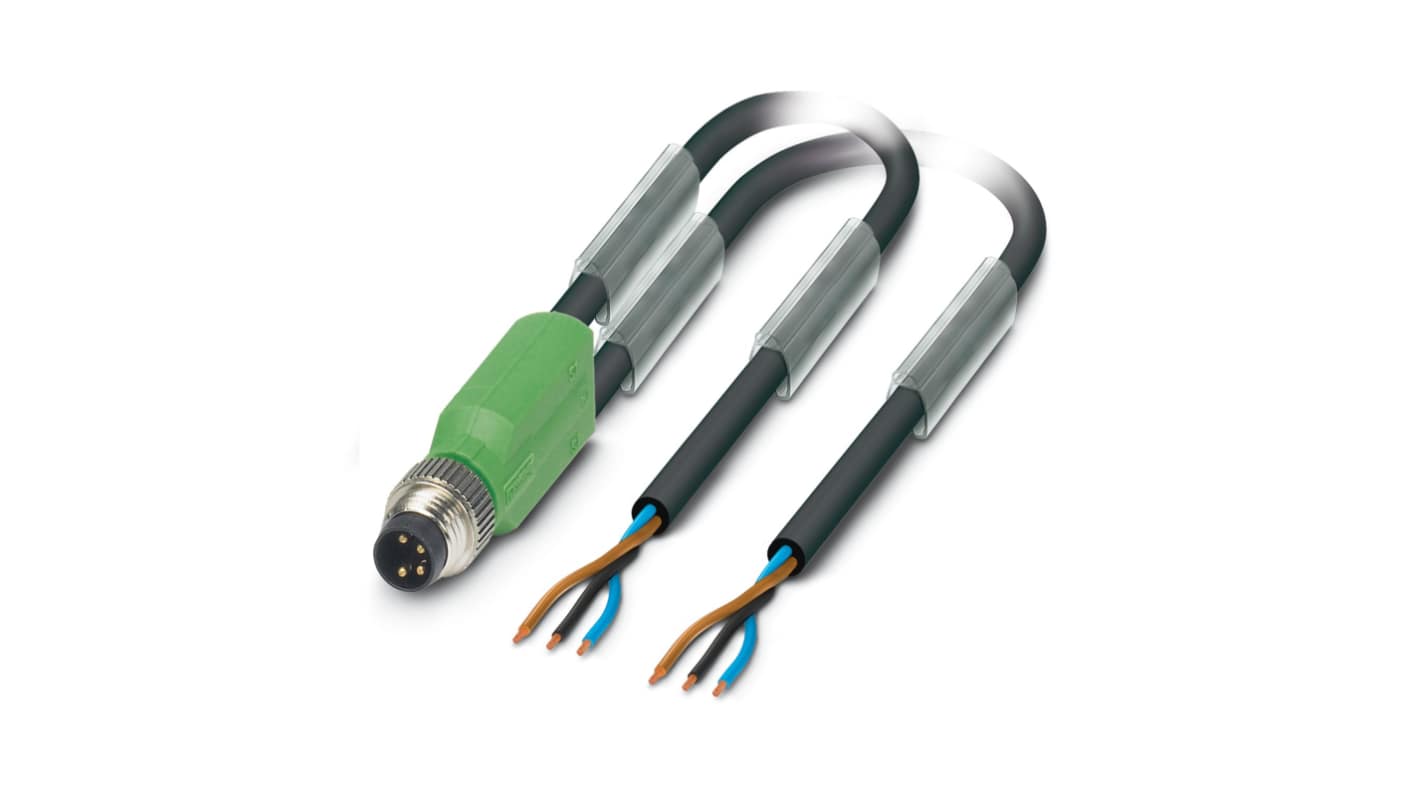 1458651 | Phoenix Contact, センサアクチュエータケーブル, 24 AWG, コア数：3, SAC-3Pシリーズ | RS