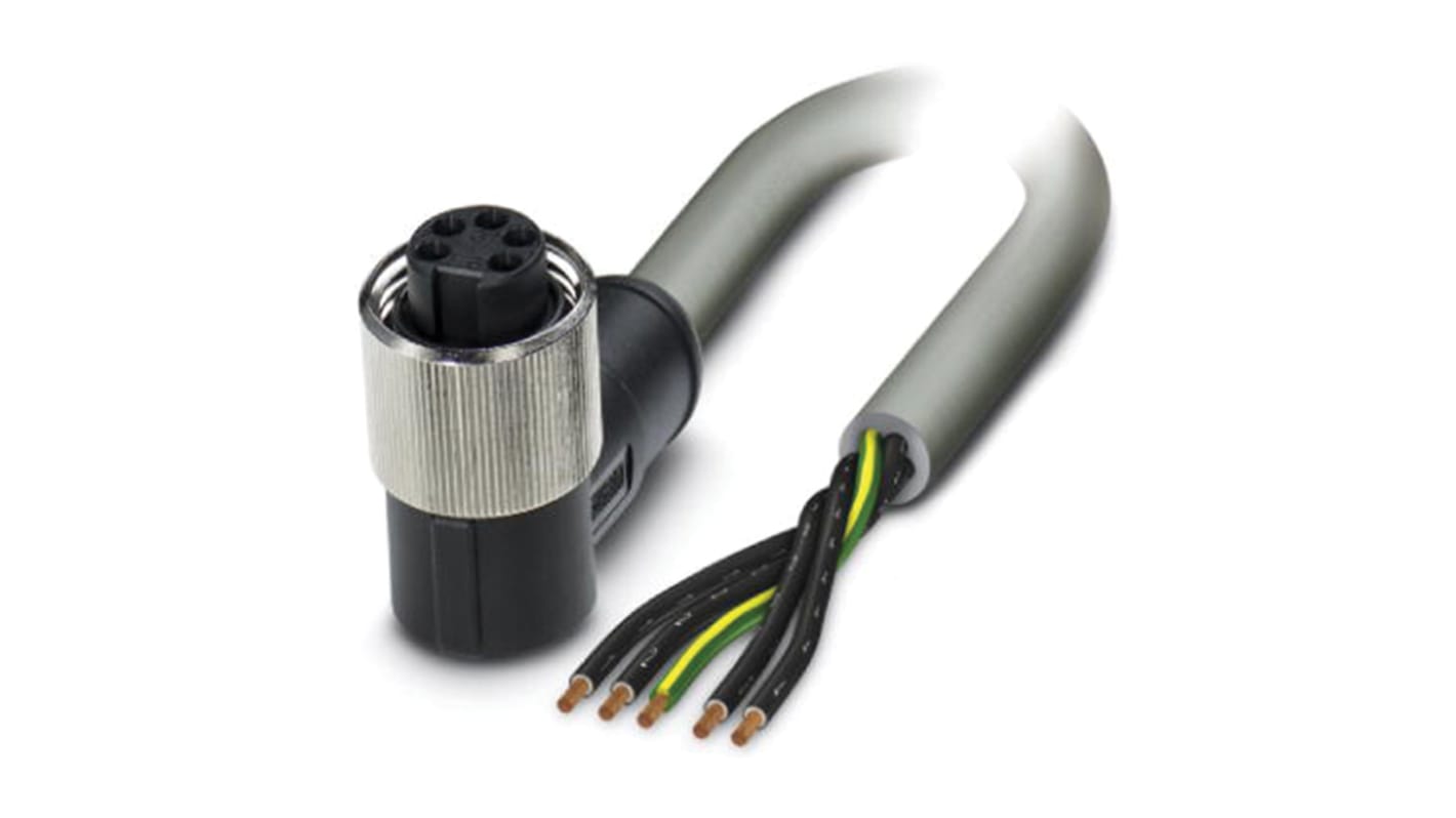 Phoenix Contact Sensor Actuator Cable, 3m