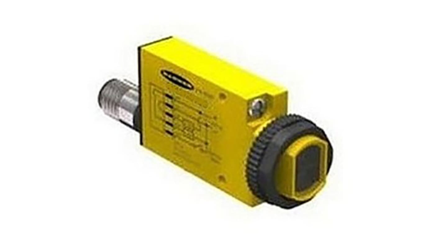 Banner Convergent Photoelectric Sensor, Block Sensor, 43 mm Detection Range