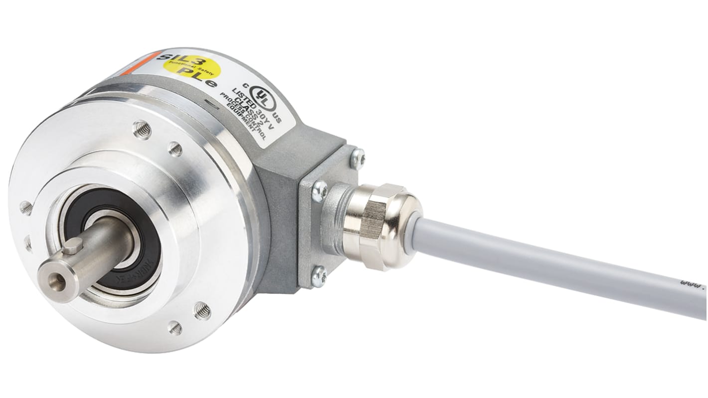 Encoder assoluto Kübler, 2048 impulsi giro , dia. albero 10mm, uscita codice Gray