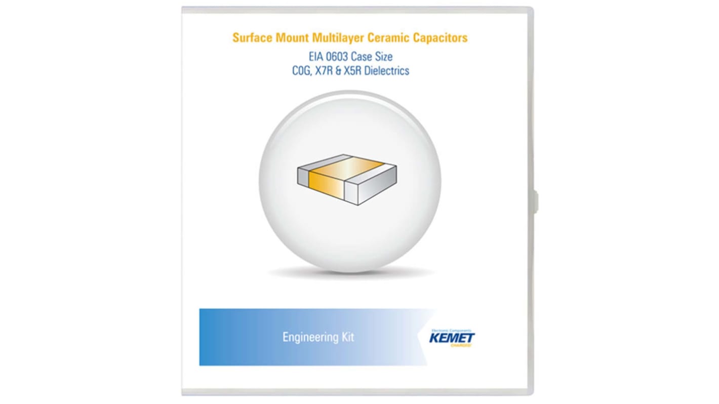 KEMET, Surface Mount Ceramic Capacitor Kit 29 pieces