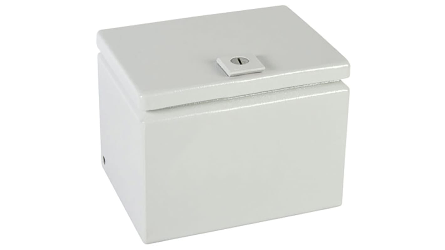 Caja de conexiones Rittal JB080606HC, Acero al carbono, Gris, 150mm, 150mm, 200mm, 150 x 150 x 200mm, IP66