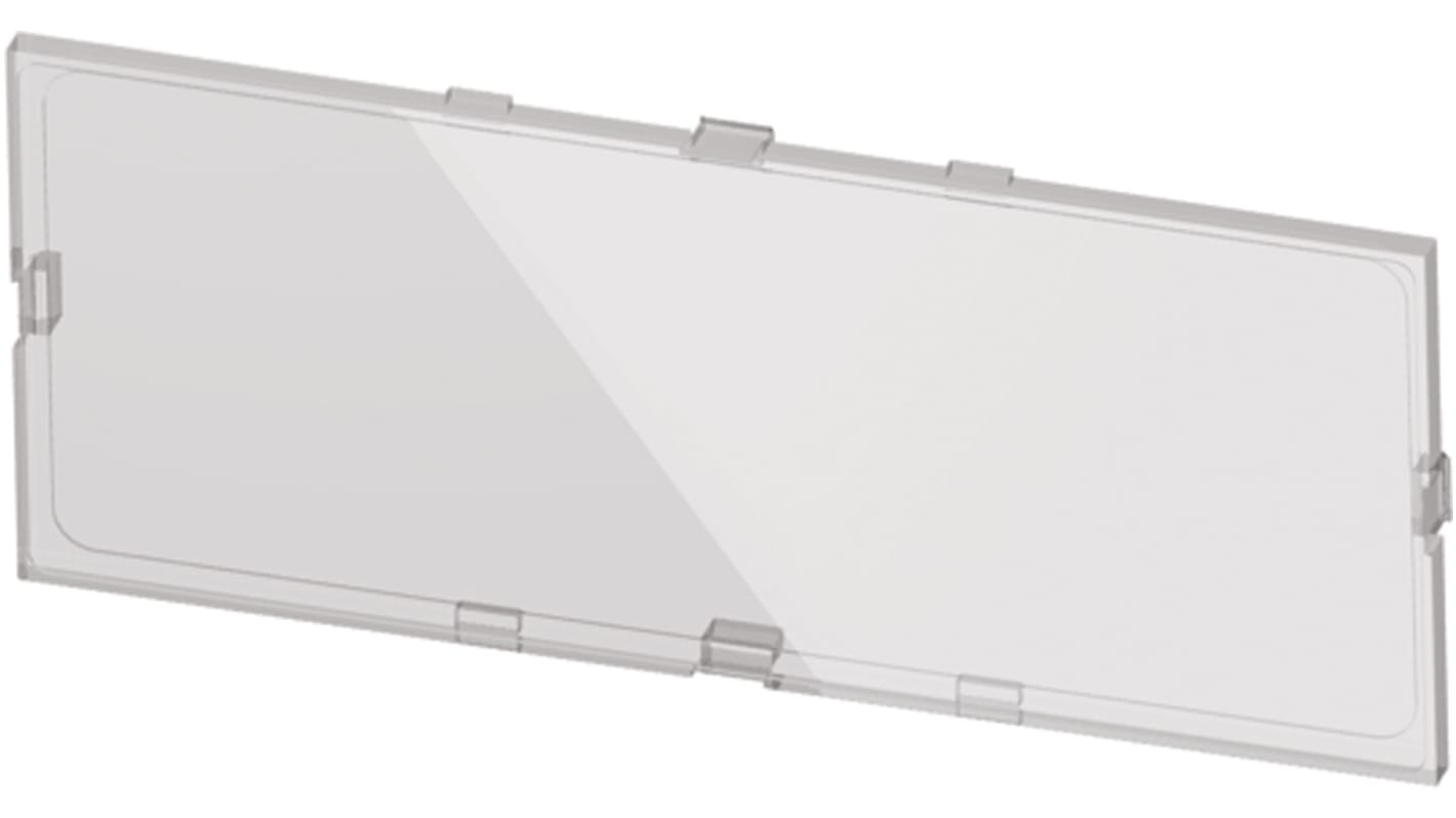 Italtronic Transparent Polycarbonate Front Panel, for Use with Modulbox XTS