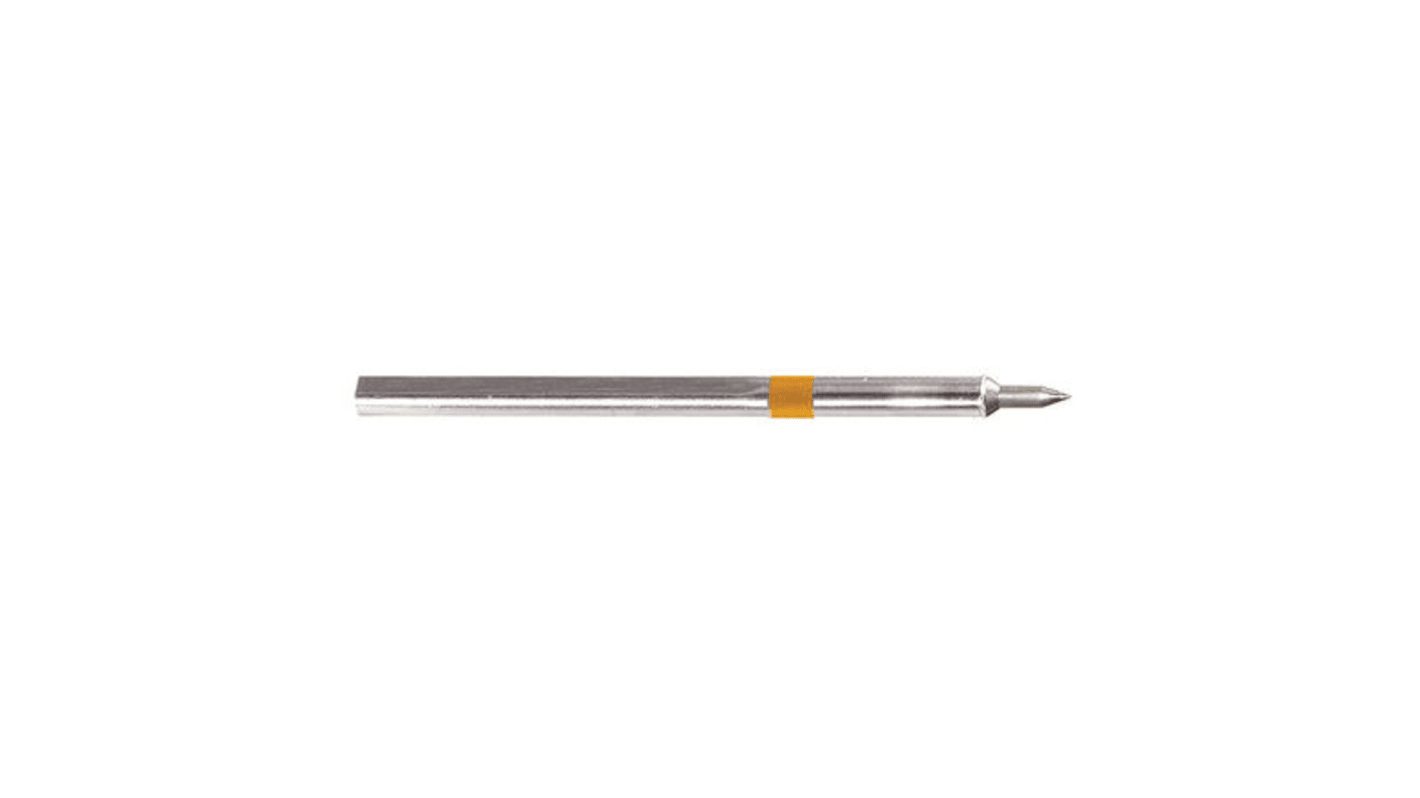 Thermaltronics 0.1 mm Straight Conical Soldering Iron Tip