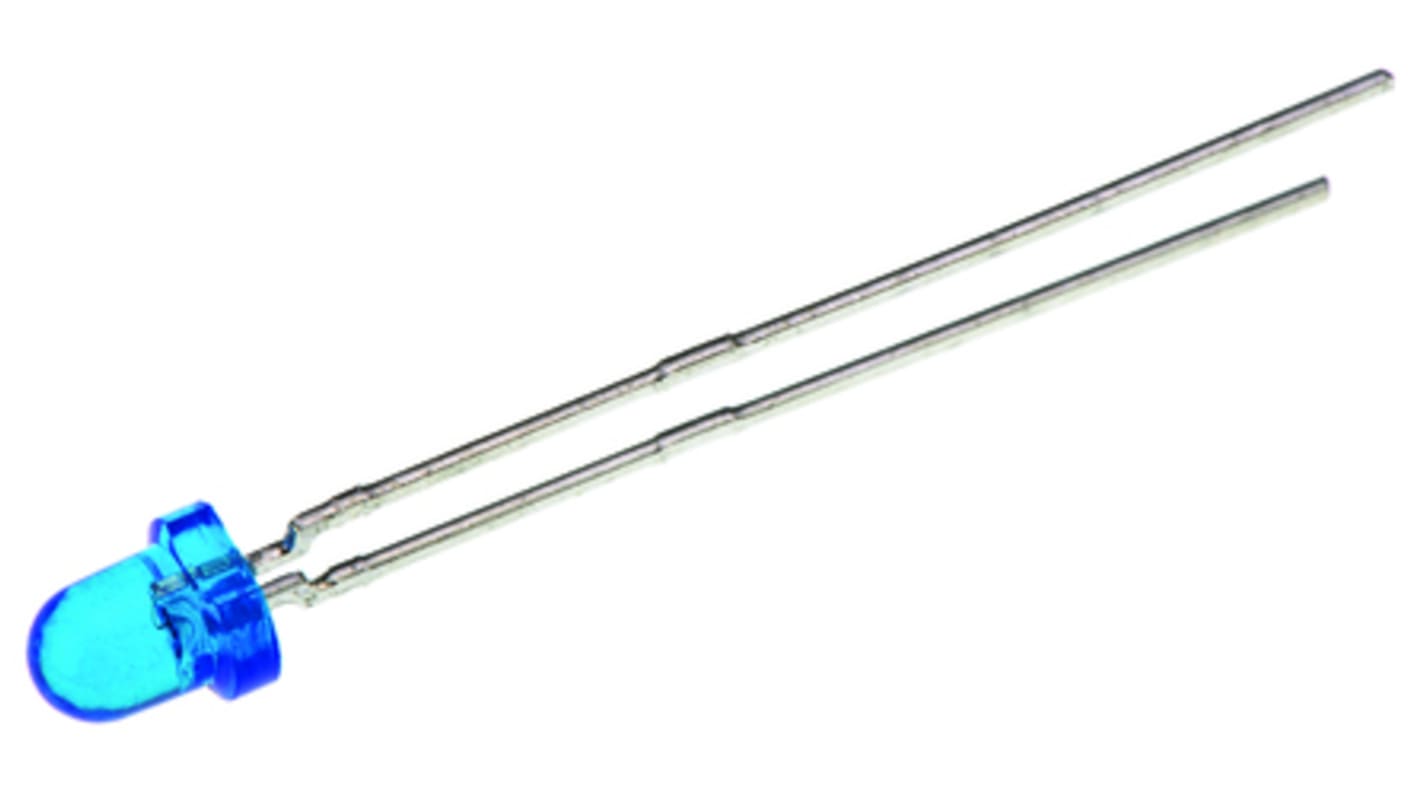 Kingbright IR-Diode, 3 mm (T-1), 940nm, 12 mW/sr @ 20 mA, 32 mW/sr @ 50 mA, 50°, 2-Pin, Durchsteckmontage