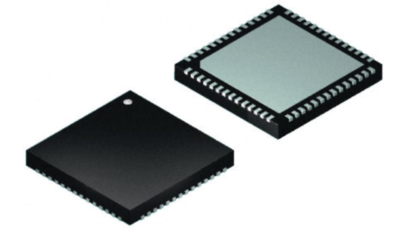 Microcontrolador Microchip PIC32MX170F256D-50I/ML, núcleo PIC de 32bit, RAM 64 kB, 50MHZ, QFN de 44 pines