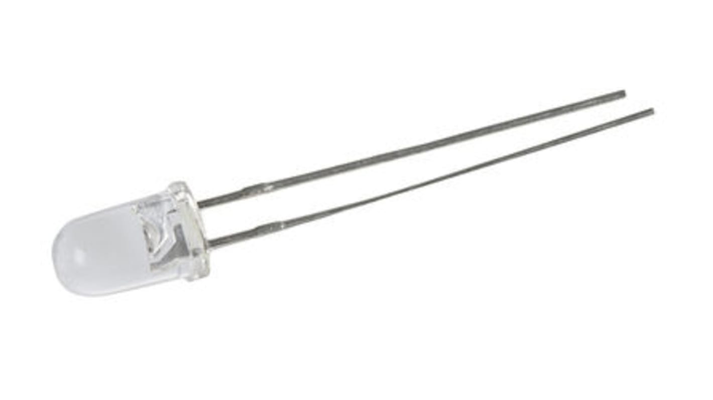 LED Rouge, Traversant, 5 mm (T-1 3/4), 2,8 V